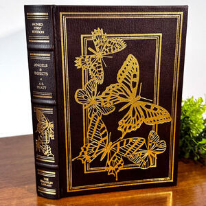 Angels & Insects A.S. Byatt Signed 1993 Franklin Library Leather First Edition
